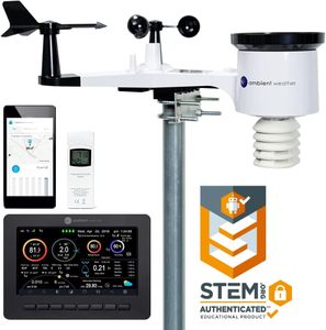Ambient Weather WS-2000 Smart Weather Station – Wireless LCD Display