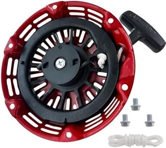 Vasvish GX160 Pull Start Assembly Compatible with GX120 GX200 5.5HP 6.5HP Engine Replacement Parts 28400-Z4M-306ZB 27400-Z1T-702 Recoil Starter (Curved Steel Rod Pawls)