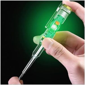 Vortipu Non-Contact Voltage Tester Pen 70–250V AC – Electrical Test Pen with LED Light, Induction Power Detector & Built-in Screwdriver – Multi-Function Circuit Tester for Home & Professional Use