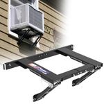Adjustable Window AC Bracket, Quick Installation in 3minutes Without Drilling, Upgraded Extra Large Adjustment Range, Air Conditioner Support Bracket no Drill w/ Max Load Capacity of 220 lbs