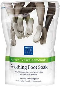 Escenti Cool Feet Soothing Green Tea & Chamomile Essential Foot Soak