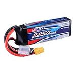 SIGP 11.1V 3S Lipo Battery 2250mAh 40C Soft Pack with XT60 Plug for RC Airplane Quadcopter Helicopter Drone FPV Racing Hobby