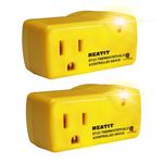 HEATIT ET-21 2-Piece Set Freeze Thermostatically Controlled Outlet On at 38F /Off at 50F