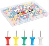 PAPERPAL 280 Assorted Color Push Pi
