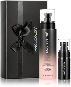 Anglicolor Matte Setting Spray for Makeup, Natural Finish Spray Long Lasting Face Mist, Lightweight Hydrating, Semi Matte Finish for All Skin, Ultra Fine Face Mist 16HR Wear, 6.42 Fl. Oz Large Size