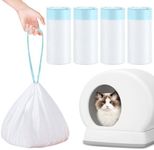 120Counts Litter Box Liners Compatible with Meowant MW-SC01, Self-Cleaning Cat Litter Box Bags,Automatic Cleaning Cat Litter Box Liners（18X12inch）