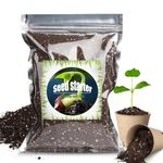 Organic Seed Starter Premium Potting Soil Mix 1L, All Natural Seed Starter Mix for Fast Germination and Vigorous Seedlings with Strong Root Systems