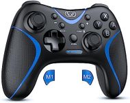 Sefitopher Switch Controller, Wireless Pro Controller for Nintendo Switch/Lite/OLED/iOS, PC Controller Supports Programmable Buttons, 6-Axis Gyro, Dual Motors, Wake-up and Turbo