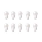 10 x Megaman 143370 Opal LED 9.5W GLS Style Light Bulb B22 BC 4000K Cool White None Dimmable Lamp 810 Lumen 15000 Hours Life