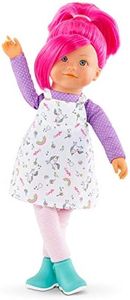 Corolle - Rainbow Doll Nephelie 16" Soft Body Rag Doll - Easy-to-Style Long, Silky Hair, Vanilla Scented, 300030, Multicolour
