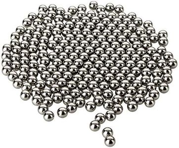 500 unidades de bolas de acero de 2 mm | acero cromado endurecido | Construcción de maquinaria, aficiones, comercios, bolas de construcción de acero