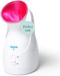 SpaLife Facial Steam Therapy Nano Ionic Warm Mist Facial Steamer - Unclogs Pores - Blackheads