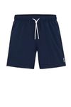 BOSS Mens Iconic Swim shorts with signature stripe and logo