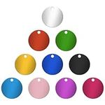 WELANE Blank Pet Tags, 10 PCS Color