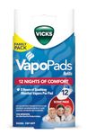 Vicks Vapo Pad Family Pack, 12 Count