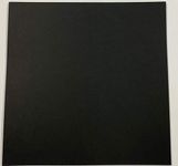 DJP Black 12"x12"Card, 250gsm, (Pack of 20 Sheets) - for Scrapbooking, Crafts, Card Making - Compatable with All cricut Machines