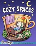 Cozy Spaces: Coloring Book for Adul