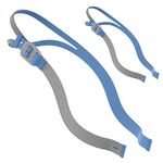 2PCS Replacement Headgears Compatible with Resmed Airfit P10 and Airfit N30- Advanced & Upgraded P10 N30 Headgear, Elastic & Adjustable Straps Great-Value Supplies by Medihealer