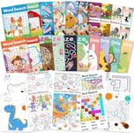 Elfew 20 Pack Small Activity Books for Kids Party Favor. Challenging Activities Include Dot to Dot,Word Search,Maze,Find the Difference and More, Kids Party Bag Stuffers, Birthday Goodie Bag