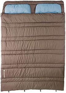 Caribee 5445 Double Sleeping Bag Firestone (0C) Double Sleeping Bag, Brown