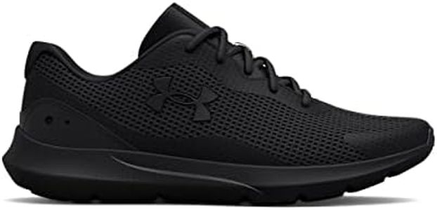 Under Armour Men's UA Surge 3, Triple Black, 7 US