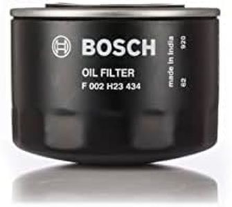 Bosch | F002H234348F8 | Oil filter | Compatible for Tata Indigo TDI, Indica Vista Turbo
