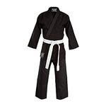 JP Sports Black Karate Uniform for 