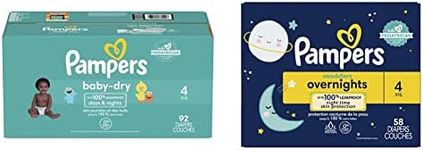 Pampers Baby Dry Diapers Size 4 92 