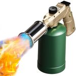 NEEXAN Kitchen Torch for Cooking -One-Click Ignition Propane Torch Head with Adjustable Temperature, High Heat Powerful Blow Torch for Crème Brûlée, BBQ, and Steak