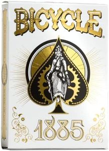 Bicycle Playing Cards - 1885 Deck, White