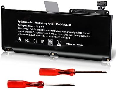 ASUNCELL Batteria del computer portatile per Apple MacBook 13.3" A1331 A1342 MacBook7 MC516*/A Series MacBook6 MC207*/A Series (Late 2009 and Mid 2010)