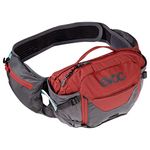 EVOC Men, Women Hip Pack PRO 3, Chili Red/Carbon Grey, incl. 1,5l Hydration Bladder