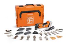 FEIN Oscillating Multi Tool AMPShare MultiMaster AMM 700 Max Top AS 18V Cordless Brushless Multitool with 60pcs Accessories in Carry Case Powerful Tool for Professionals & Homeowners 71293663000