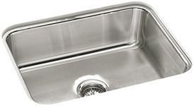 Sterling 11447-NA McAllister 24 x 18 x 8-Inch Under-Mount Single Bowl Kitchen Sink, Stainless Steel