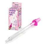 Katcha Spider and Bug Vac - Limited Edition - PINK! - Vac's/Sucks up live bugs!! Easily remove spiders from your home without touching them! - UK's Number 1 Spider Catcher Vacuum