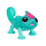 Little Live Pets - Bright Light Chameleon: Sunny - Interactive Pet That Changes Color! Over 30 Sounds and Emotions, Ready to Play!