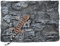 MUYG Reptile Tank Background Board Rock Terrarium Cork Background Board 3D Wall Backdrop Aquarium DéCor Backgrounds Amphibian Habitat Decoration for Lizards Leopard Gecko Bearded Dragons Turtle