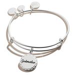 Alex and Ani Because I Love You Expandable Wire Bangle Bracelet for Women, Meaningful Charms, 2 to 3.5 in, Expandable, Metal, no gemstone