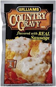 WILLIAMS Gravy Mix with Sausage, 2.5-Ounce (Pack of 12)