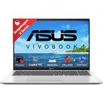 ASUS Vivobook 16,Snapdragon X,Copilot+ AI PC(Qualcomm Adreno iGPU/45TOPS/16GB RAM/512GB SSD/FHD+/16"/Backlit Keyboard/Windows 11/M365 Basic(1Year)*/Office Home 2024/Cool Silver/1.88 kg)X1607QA-MB050WS