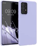 kwmobile Case Compatible with Samsung Galaxy A52 / A52 5G / A52s 5G Case - Soft Slim Protective TPU Silicone Cover - Light Lavender