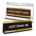 Fred & Friends Daily Desk Plaque Desktop Flip Book, Assorted