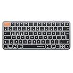 ProtoArc Backlit Compact Wireless Keyboard for Mac, K90-A Bluetooth Keyboard, Multi-Device, Low Profile, Fluid Quiet Typing, Rechargeable, Compatible with MacBook Pro/Air, iPad - UK Layout