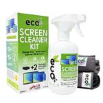 Ecomoist Natural Screen Cleaner 500ml with Fine Microfiber Towel For LCD TFT Plasma Computer Laptop