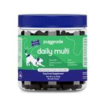 PupGrade Daily Multi-Vitamin for Dogs All-in-One Supplement for Digestive, Skin & Coat Health - Probiotic Enzymes, Omega Fish Oil, Vitamins A, C, D & E - All Natural Treat Made in USA - 30 Soft Chews