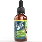 Petforia Pain Relief Liquid For Dogs | Relieves Joint Pain in Dogs |100% Natural | Dog Pain Relief Anti Inflammatory | Fast Acting Formula| Pain Relief for dogs | Glucosamine For Dogs - Pack of 1