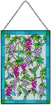 Viveta Hummingbird Stained Glass Wi