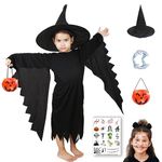 Sarvda Halloween Dress for boys girls kids and adults Bat Dress with Addons : 4 Years-5 Years