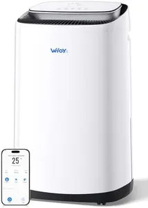 Dehumidifier for Home, 50-Pint, 4500 Sq. Ft. Basement & Large Rooms, 8L Water Tank with Drain Hose, App-Controlled Smart Humidity Control, Quiet, Auto Shutoff, Ideal for Bedrooms, and Bathrooms