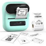 Phomemo M220 Label Maker, New Flagship 3.14 Inch Bluetooth Thermal Label Printer for Barcode, Address, Labeling, Mailing, File Folder Labels, Easy to Use, Support with Phones&PC